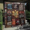 Biker For Life Quilt Blanket No96  Quilt